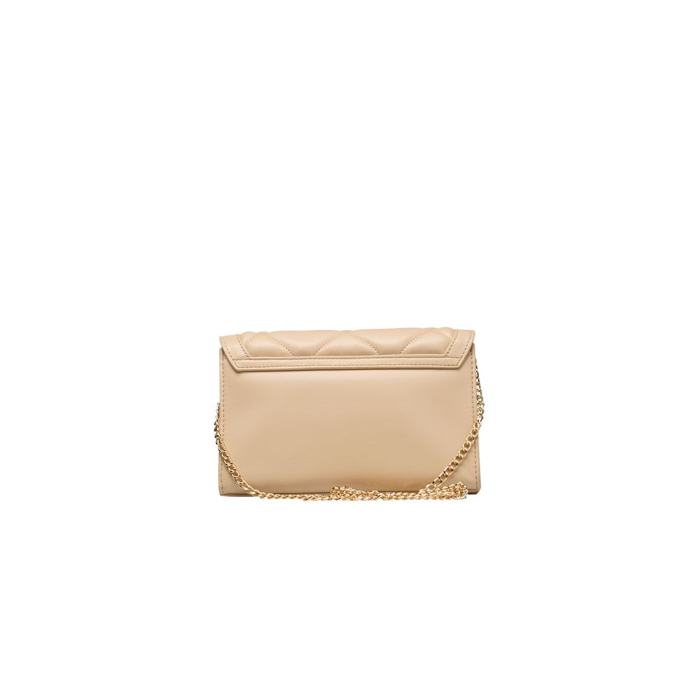 Love Moschino Beige Polyethylene Crossbody Bag